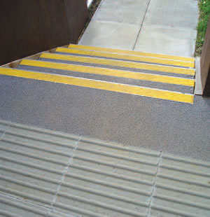 external steps featuring Alispar and Magmatac products